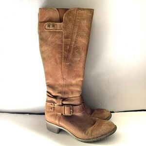 Brown Knee High Hush puppies Boots Size 7